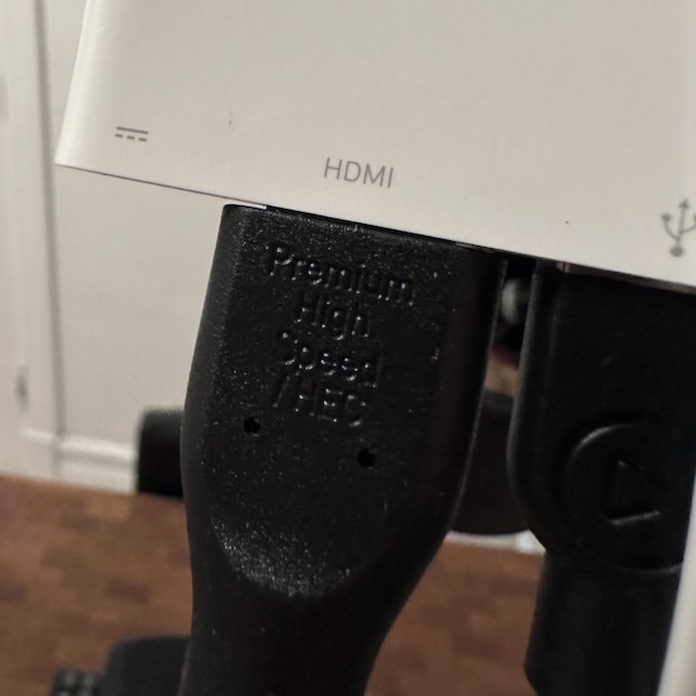 Cable HDMI premium